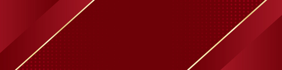 Red and Gold gradient Linkedin banner