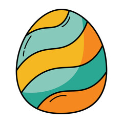 Easter eggs icon.