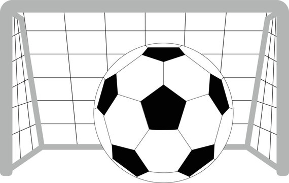 football vector illustration. soccer sport image background or clip art.