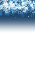 背景 背景素材 background 冬 雪の結晶 フレーム