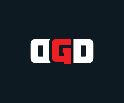 DGD letter creative logo design, Alphabet DGD logo template.