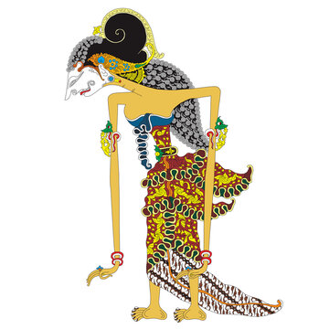 Wayang Puppet Shadow - Dewi Sinta
