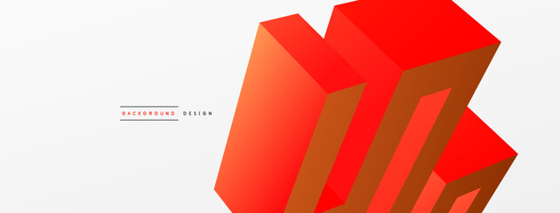 Fototapeta premium Abstract line background. Trendy techno business template for wallpaper, banner, background or landing