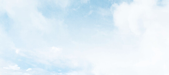 Obraz premium blue sky background with white clouds