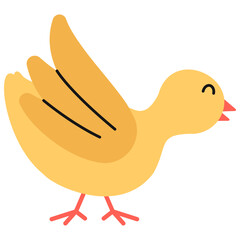 Baby Turkey 2 3D Icon