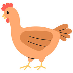 Hen 3D Icon