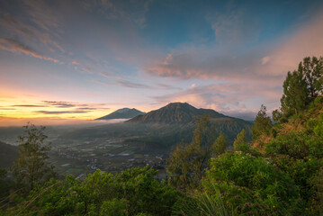 Fototapeta na wymiar Wonderful Panorama Photos at Indonesia