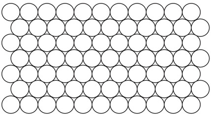 Pattern design geometric black line of tech background Seamless black and white hexagonal line abstract isometric pattern. Minimal geometric vector shape 