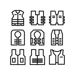 safety vest icon or logo isolated sign symbol vector illustration - high quality black style vector icons
