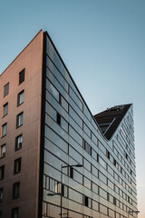 Modern architecture building and blue sky