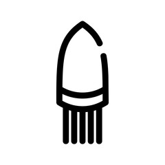 octopus icon or logo isolated sign symbol vector illustration - high quality black style vector icons
