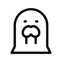 seal icon or logo isolated sign symbol vector illustration - high quality black style vector icons
