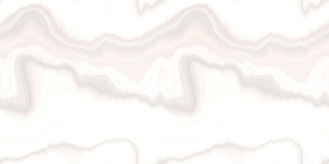 Soft wavy tie dye stripe seamless border pattern. Pink white organic irregular wave edge trim background. Variegated mottled effect ribbon banner. 