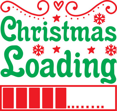 Christmas Loading Svg