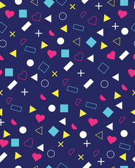 geometric seamless pattern wallpaper background