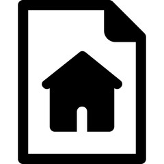 Property Papers Vector Icon