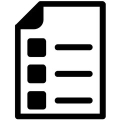 Checklist Vector Icon