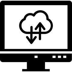 Cloud Computing Vector Icon