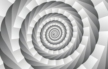 circular motion blur moving spin spiral optical illusion vector illustration