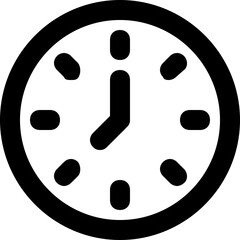 Clock Vector Icon