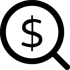 Searching Finance Vector Icon