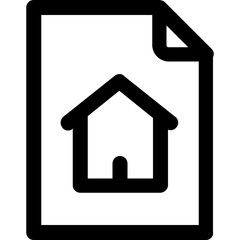 Property Papers Vector Icon