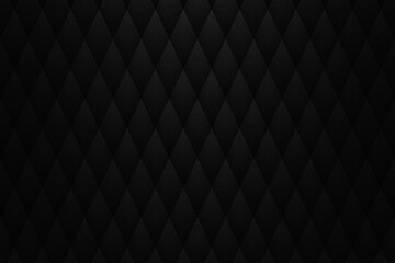 Diamond black sofa leather texture background