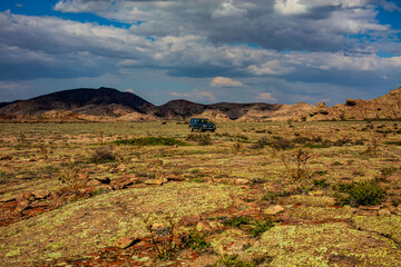 desert landscape in state country