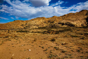 landscape with sky and clouds