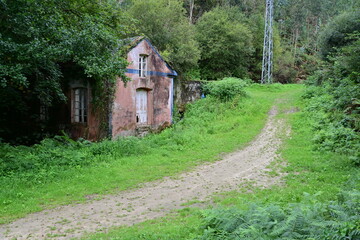 Naklejka premium Ruta por rio Ouro , Foz 