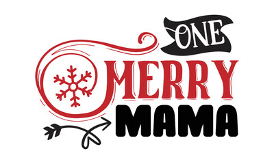 Obraz premium Christmas Quotes SVG Designs Template