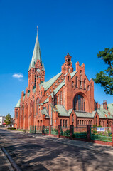 Saint Andrew Bobola's Church. Bydgoszcz, Kuyavian-Pomeranian Voivodeship, Poland.