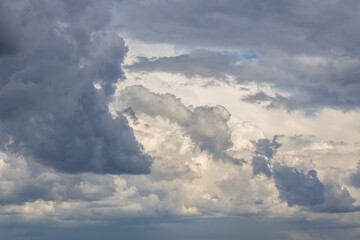 Amazing skies, background for graphic creative use, tool for graphic designers, blue and cloudy sky, podkarpackie county, Poland