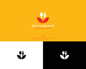 Restaurant logo design template