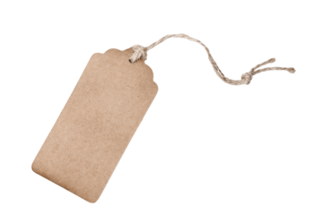 blank price tag