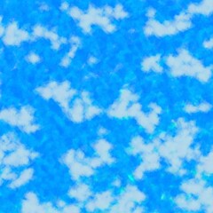 Abstract illustration of colorful sky or cloud background. background blur template or wallpaper, handmade painting