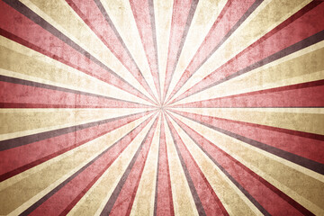 Yellow and Red Grungy Star Burst Background