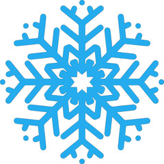 Icon Snowflake Illustration
