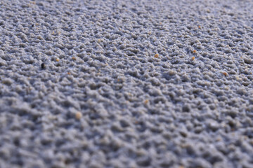 White sand with a pattern formed by rain drops