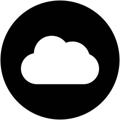 Cloud Isolated Vector icon which can easily modify or edit

