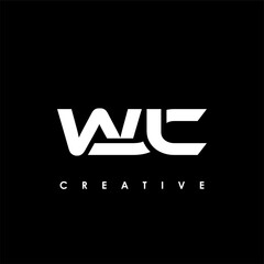 WJC Letter Initial Logo Design Template Vector Illustration