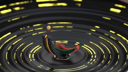 3d abstract satisfying animation loop, 3d graphics, satisfying, 3d animation, animation loop, looping animation, 3d art, abstract, futuristic, technology, oddly satisfying, stock footage, 4k 