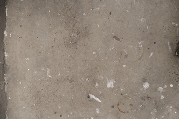 Old gray concrete wall texture. Rough cement floor
