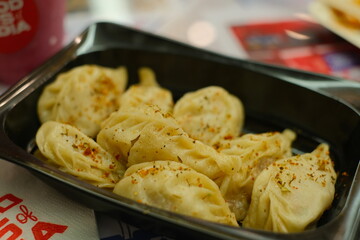 Delhi street momos 