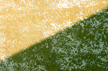 Diagonal shadow on old wood background