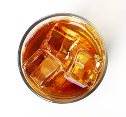 Apple juice with ice