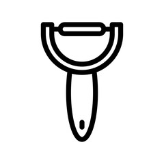 Peeler icon template design