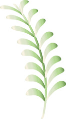 Leave foliage herb vintage decorative background backdrop graphic design illustration png