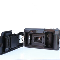 Beautiful vintage movie camera