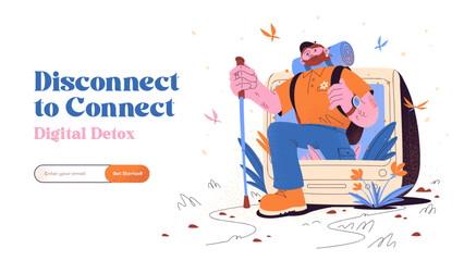 Digital Detox Concept